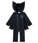 Батловый комбинезон из хлопкового джерси Mini Rodini, Black - фото