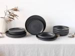 Обеденный сервиз uno lava stone Creatable, черный - фото 2