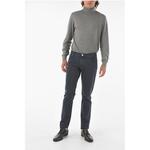 Прямые брюки ID Stretchy Cotton M ALGA FIX с 5 карманами Corneliani, Blue - фото 4