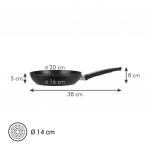 Сковорода Tescoma i-PREMIUM ø 20 см - фото 2