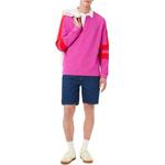 Джинмовые бермуды LACOSTE, синий - фото 9