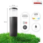 Светильник для дома Paco Pollerleuchte GIULIA с теплым белым светодиодным освещением IP54 для сада и дорожек 3000K Paco Home, серый - фото 8