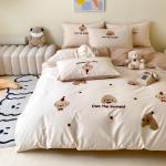 LUOLAI HOME Комплект постельного белья, 150 см, 4 предмета - фото 3