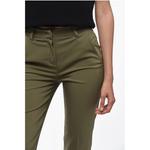 Плиссированные брюки-сигареты Idra, Green - фото 3