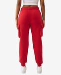 Женские брюки-джоггеры Buddha Fold Over Cargo True Religion, Red - фото 3