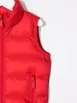 Стеганый жилет с логотипом DSQUARED2 KIDS, красный - фото 3