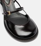 Кожаные туфли-лодочки на ремешке Dries Van Noten, Dark Brown - фото 5