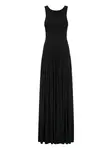 Платье без рукавов со сборками Paloma Wool, черный - фото