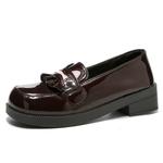 Medd Женские лоферы черные - фото