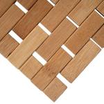 Коврик для ванной MCW B18, 79x1x50 см, коричневый - фото 2