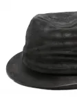 Замшевая кожаная шляпа Layer Zero, черный - фото 3