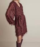 Пышное платье вишневого цвета summum, цвет cherry - фото 2