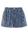 Джинсовые шорты Klj Mid Rise Denim Short Karl Lagerfeld, синий - фото