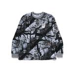 Футболка с длинным рукавом и принтом A BATHING APE, белый - фото 4