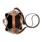 Сумка ведро через плечо миниатюрная женская Burberry, box(basic set+box) - фото 4