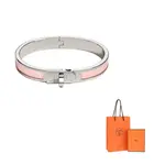 HERMES Позолоченные, эмалевые, металлические браслеты Women's Light Pink - фото