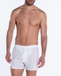 Боксеры из однотонной ткани Punto Blanco, белый - фото