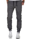 Брюки чинос Amaci&Sons Basic Jogger NEW JERSEY, темно серый - фото 2