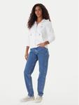 Свитшот regular fit W4YQ03 KC811 Guess Jeans, белый - фото 2