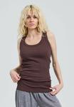 Топ Seamless Basic Top, Java/Brown - фото