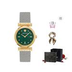 VERSACE Часы Regalia 34mm, Green Dial - фото