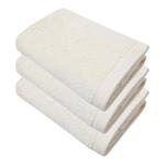 Набор полотенец framsohn Botanic Deluxe (3 шт), 50 см цвет champagner - фото