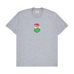 Футболка Supreme Grinch Tee Heather Grey, серый - фото