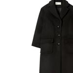 TORY BURCH Женское черное пальто Black, Black - фото 5