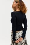 Топ BDG Urban Outfitters FRANKIE TOP, Black - фото 3