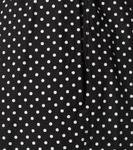 Хлопковые брюки в горошек Undercover, Black Base - фото 4