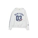 Нью-Йорк Янкиз Свитшерт Унисекс Кремовый MLB - фото