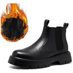 Челси Ботинки Мужские Aquarius, цвет Black Fleece-Lined - фото 7