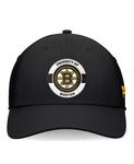 Мужская черная бейсболка Boston Bruins Authentic Pro Training Camp Flex Fanatics - фото 4