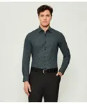 Рубашка Кенно Slim fit Hugo, черный - фото