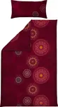 Постельное белье бордо 1x 155x240 см + 1x 40x80 см Erwin Müller - фото
