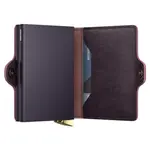 Кошелек Secrid Twinwallet Basco leather, фиолетовый - фото 5