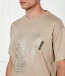 Футболка мужская Guess Active с графическим принтом, бежевый - фото 4