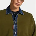 DSQUARED2 Батдаун свитшот DSQUARED 2, зеленый - фото 6