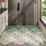 Dajiang Ковер 100х120 см для прихожей, шелковый петлевой, можно обрезать - фото 2