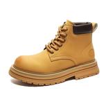 Ботинки мужские Chi Wolf Martin с тисненым логотипом, светло-коричневый - фото 2