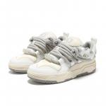 Низкие кеды для скейтбординга унисекс EOKAGAH, Ecru - фото 3