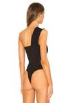 Боди superdown Rockie One Shoulder, черный - фото 4