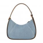 Сумка True Religon Strudded logo Denim Hobo True Religion, светло-голубой - фото 2