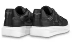 Кроссовки beverly hills sneakers 'black with white outline monogram' Louis Vuitton, черный - фото 2