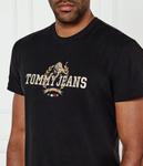 Футболка мужская Tommy Jeans с принтом, черный - фото 4