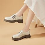 Лоферы женские Kekafu, бежевый - фото 13