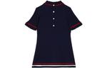 Детское платье Burberry Kids, цвет Dark Blue - фото 2
