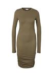 Платье Noisy May NMAPRIL ROUCHING, Olive - фото 3
