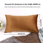 Наволочка Caliyo 716-4080, коричневый - фото 7