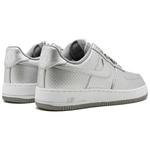 Nike Air Force 1 Low '07 LV8 Metallic Silver Perforated - фото 4